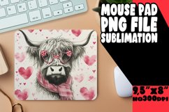 Adorable Cow Heart Sublimation Pad Product Image 1