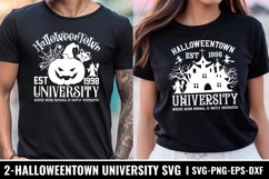 Halloween University SVG, Retro Halloween SVG Product Image 1