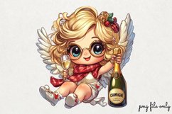 Cupid girl for Valentine Clipart PNG Product Image 1