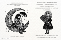 Gothic Nights Clipart Product Image 2