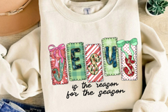 Christian Christmas Quote Sublimation, Jesus Christmas Png Product Image 3