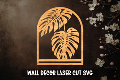 Tropical Macrame Holder Laser cut, Home decor Laser Cut Product Image 1