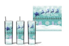 Christmas Motiv Tumbler Sublimation 20 Oz Product Image 2