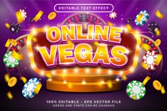 online vegas 3d text effect and editable text effect Product Image 1