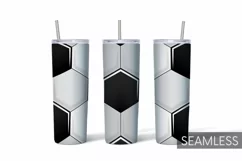 Soccer Tumbler Sublimation | 20 oz | Sport | Ball Product Image 1