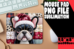 ENCHANTED mouse PAD Fun Sublimation, Holiday Pets Product Image 1