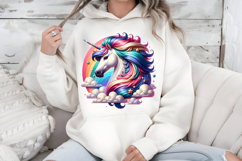 Unicorn PNG, Magical Sublimation Design Product Image 7