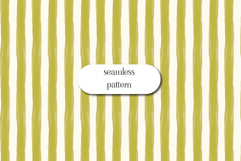 Olive Green Vertical Stripe Seamless Pattern Product Image 1