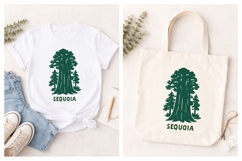 Sequoia National Park SVG | Giant Tree Illustration Product Image 2
