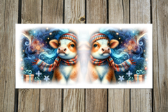 Christmas cow | 4 vintage Sublimation Mug design PLUS Product Image 4