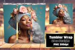 Empowerment in 3D Afro Tumbler 20oz Product Image 1