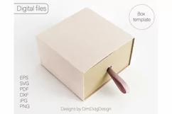 Box template svg Favor box svg Party favor boxes Gift box Product Image 4