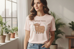 Cow Mama Png Bundle, Moo Mama, Heifer Mama, Highland Mama Product Image 8