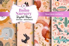 Nursery Boho digital paper Seamless backgrounds Product Image 1