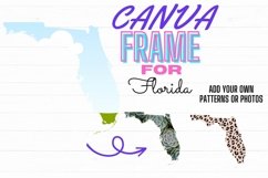 State of Florida Cut File| Square Typography Product Image 1