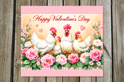 Valentine farmhause | 4 skinny tumbler sublimation designs P Product Image 4