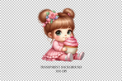 Cute Little Baby Clipart, Little Baby PNG Product Image 7