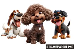 Whimsical Funny Dog Sublimation Clipart Product Image 1