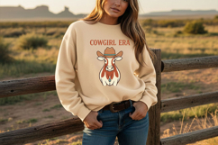 Western Cowgirl Png Bundle, Boots Cows Country Vibes Designs Product Image 10