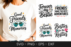 Good Friends Make Memories SVG PNG Product Image 1