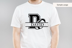 Football Monogram SVG Bundle 26 Letters Product Image 8