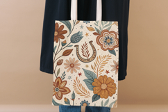 Boho Western Digital Paper Pack, Cowgirl Floral Seamless Product Image 8