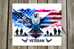 Patriotic USA veteran | american Skinny Tumbler Designs PL2 Product Image 4
