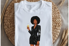 Celebration motivational woman png design for T-shirts Product Image 5