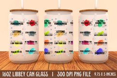 Motivational 16oz Can Glass Wrap, Libbey Glass Can Product Image 1