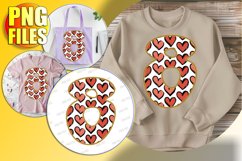 8 Doodle Letter Valentine Festive Whimsical Charm! Product Image 1