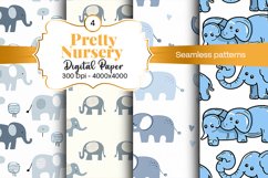 Nursery Seamless patterns and Seamless backgrounds Product Image 1