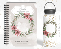 Vintage Christmas Frames Clipart Bundle | 30 PNG Borders Product Image 9
