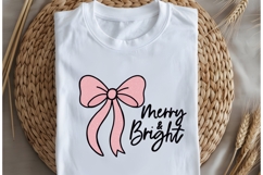 Christmas bow png design for T-shirts Product Image 5