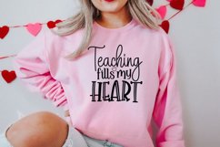 Teaching fills my heart SVG Product Image 2