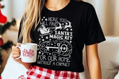 Here You Will Find Santa's Magic Key Svg, Christmas Svg. Product Image 6