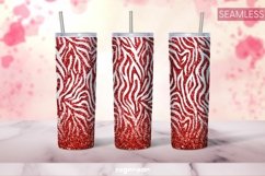 Valentine’s Leopard Tumbler Sublimation | Skinny 20 oz Product Image 8