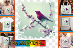 BRIGHT PNG Sublimation Magic, Birds Product Image 1