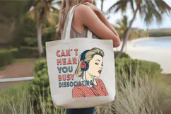 Can't hear you busy dissociating PNG Sublimation Design Product Image 8