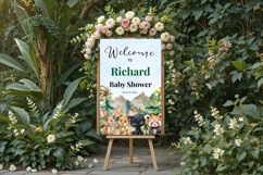Baby Shower Welcome Sign Template 178 Product Image 3
