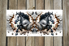 Horse &amp; wall | Mug Sublimation design bundle, PNG Product Image 8