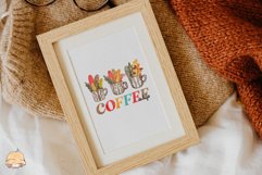Retro Coffee Quotes Sublimation PNG 07 Product Image 8