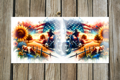 Motorcycle patriot | 4 bike Mug sublimation designs PL2 Product Image 4