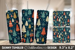 Christmas Tumbler Sublimation Design Product Image 1