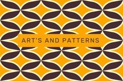 Retro vintage Mid Century Pattern 60s Product Image 2