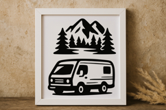 Adventure Mountain Camping SVG Product Image 1