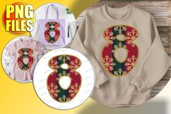 8 Doodle Letter Style Design Festive Cheerful Spirit! Product Image 1