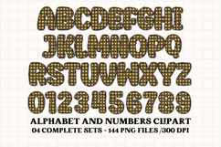 Wizard Magic School Alphabet Clipart, wizard letters doodle Product Image 2