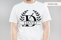 Golf Split Monogram SVG Bundle 26 Letters Product Image 8