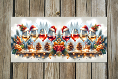Christmas moods | watercolor xmas Sublimation Mug design P2 Product Image 4