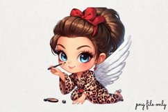 Lazy Sassy Angle for Valentine Clipart PNG Product Image 1